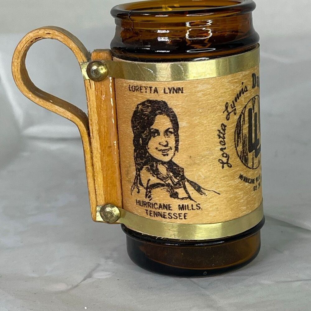 Vintage Loretta Lynn’s Ranch shot glass Hurricane Mills, Tennessee.